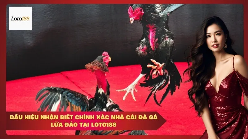 Dấu hiệu nhận biết chính xác nhà cái đá gà lừa đảo tại Loto188